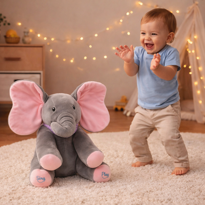 Peek-a-Boo Elephant